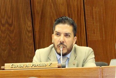 El imputado Carlos Portillo debe firmar ley de blindaje para enviar al Ejecutivo - Paraguay Informa