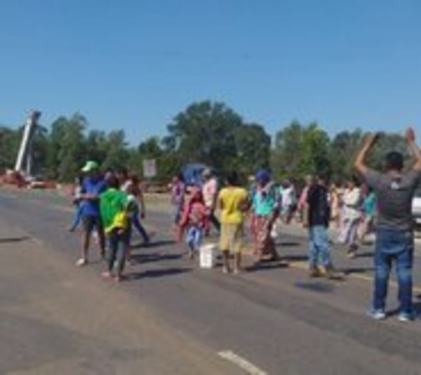 Covid-19: Nativos cierran ruta y piden kits de alimentos - Paraguay.com