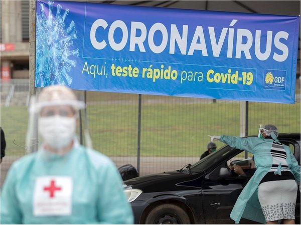 Brasil, con 165 muertes por Covid-19, llega a 2.906 víctimas y 45.757 casos positivos