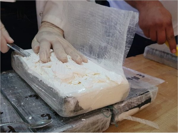 Senad incinera 385 kilos de cocaína incautados en Bahía Negra