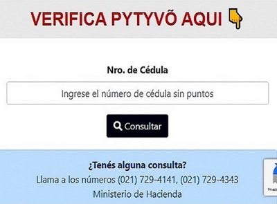 ▶ Pytyvo 2.0: Verificar Pagos y Lista de Beneficiarios 