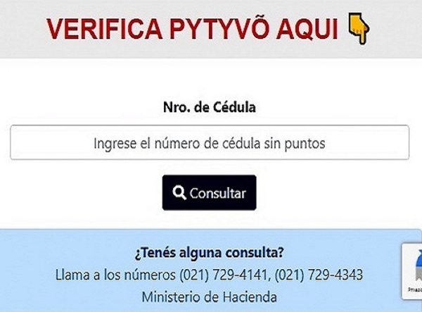 ▶ Pytyvo 2.0: Verificar Pagos y Lista de Beneficiarios