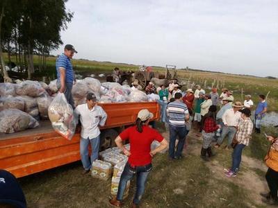 La SEN asiste de forma contínua a los afectados por la crecida - Paraguay Informa