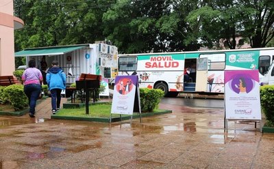 Ciudad Mujer Móvil ofreció sus servicio en Concepción - Paraguay Informa
