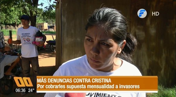 Líder de asentamiento se presentó a las autoridades - Paraguay Informa