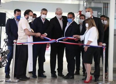 Inauguraron el segundo hospital de contingencia