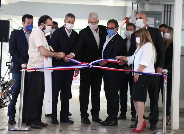 Inauguraron el segundo hospital de contingencia
