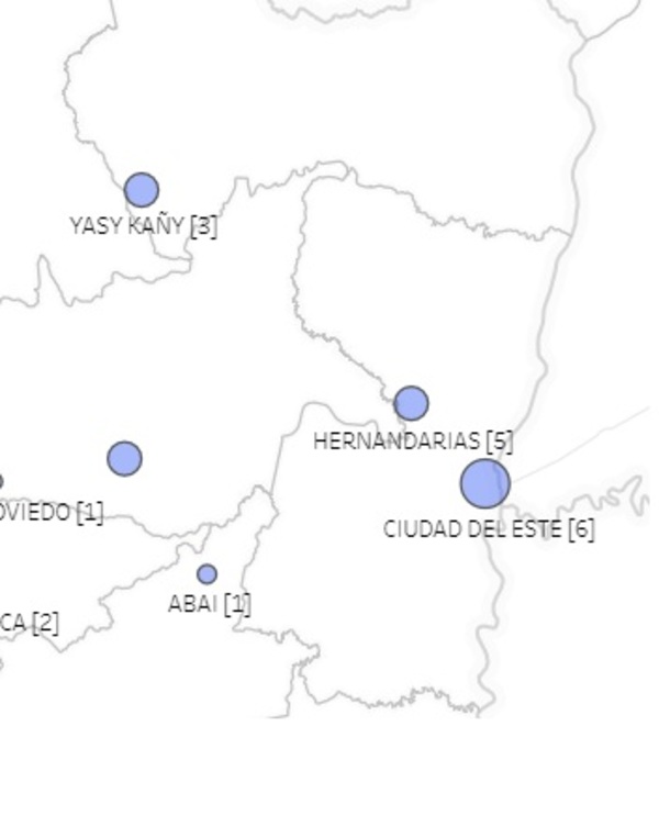 Seis testeados por día es promedio en Alto Paraná, según la Décima Región