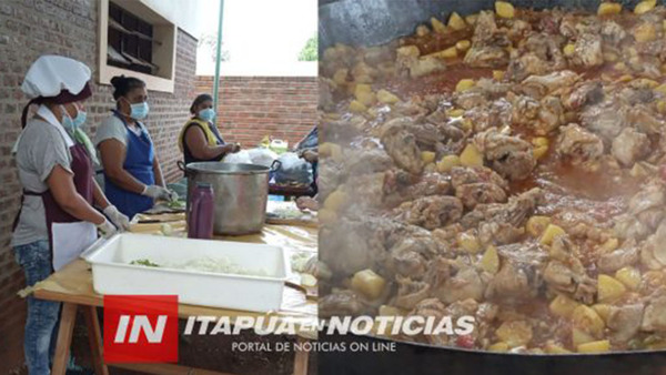 CONCEJALES DE ENCARNACIÓN DONAN VÍVERES PARA OLLAS POPULARES