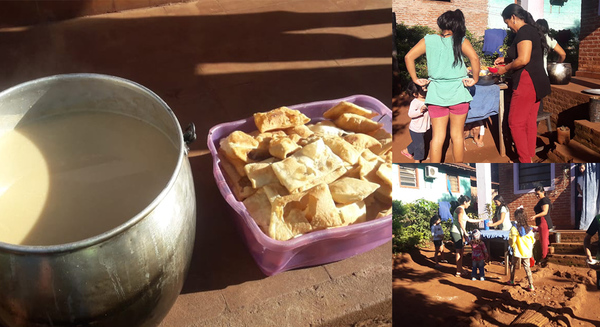 GRAN DESAYUNO SOLIDARIO EN ITÁ PASO ENCARNACIÓN.
