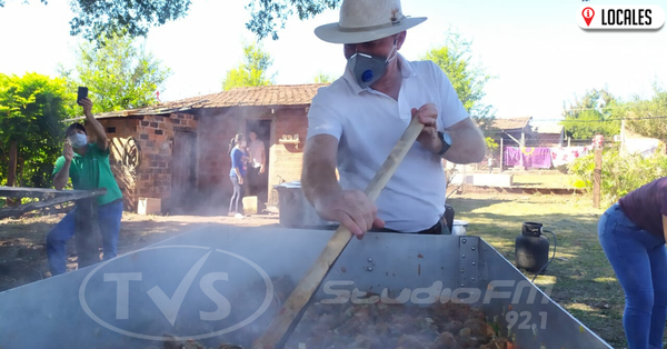 Aniversario de Cambyretá: Intendente distribuye comida a familias vulnerables