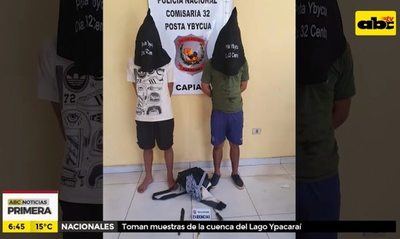 Dos detenidos tras asalto en Capiatá - ABC Noticias - ABC Color