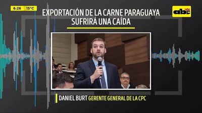 Exportación de carne sufrirá una caída - ABC Noticias - ABC Color