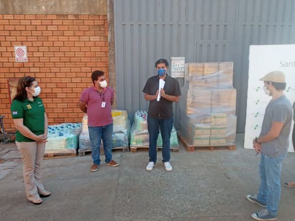 Santa Margarita entregó donación a hospital de San Juan Bautista - Empresariales - ABC Color