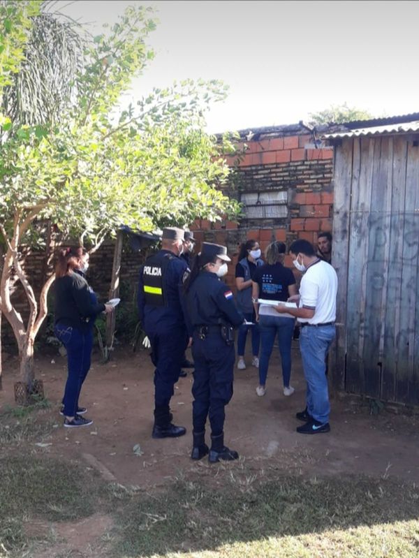 Menores en situación vulnerable fueron rescatados en Luque