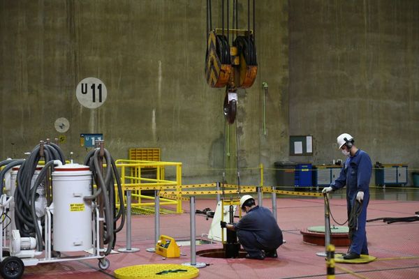 En etapa final tarea de mantenimiento de Generadora 11 de Itaipú