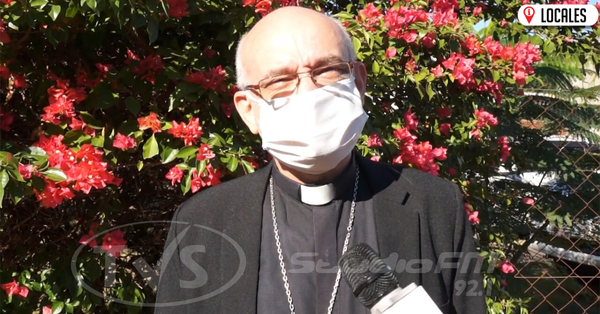 Monseñor Francisco Pistilli brindó mensaje de aliento a toda la ciudadanía