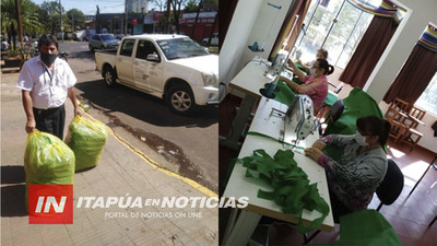 SNPP CONTINÚA CONFECCIONANDO TAPABOCAS Y EQUIPOS PARA DONAR AL SISTEMA SANITARIO