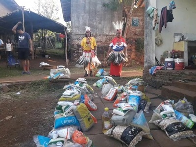COMUNIDADES INDÍGENAS RECIBEN APOYO ALIMENTARIO DEL INDI