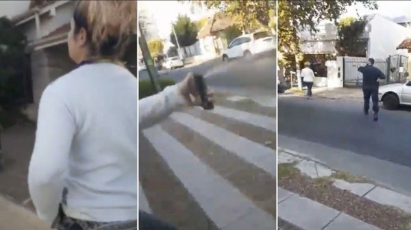 |VIDEO| Argentina: Mujer incumplió cuarentena, y arrojó gas pimienta a policías que intentaban detenerla