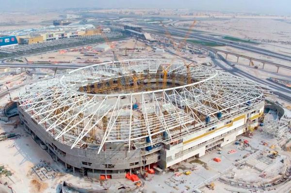 Qatar 2022: obras continúan pese a pandemia  - Fútbol - ABC Color