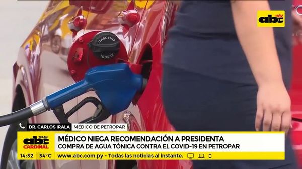 Petropar: Médico niega recomendación a presidenta - ABC Noticias - ABC Color