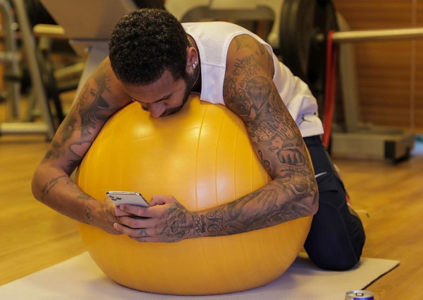 La ansiedad de Neymar por volver a las canchas