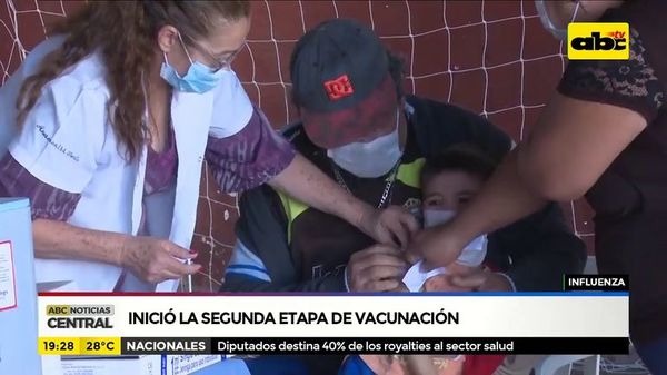 La primera etapa de vacunación con la influenza fue exitosa, según titular del PAI - Nacionales - ABC Color