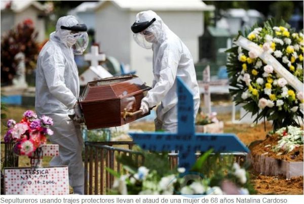Brasil registró 407 muertes por coronavirus en las últimas 24 horas, récord desde el inicio de la pandemia