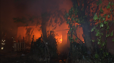 Incendio en barrio Puerto Botánico consumió varias viviendas