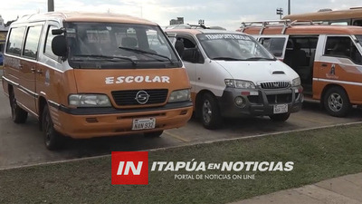 TRANSPORTE ESCOLAR ENTRE LOS RUBROS MÁS GOLPEADOS POR LA CRISIS