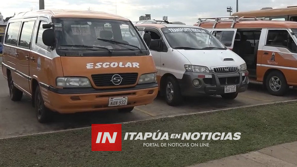 TRANSPORTE ESCOLAR ENTRE LOS RUBROS MÁS GOLPEADOS POR LA CRISIS