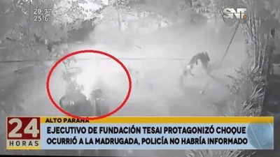 Ejecutivo de Fundación Tesãi protagoniza accidente el Ciudad del Este