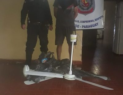 Atrapan a hombre que hurtó ventiladores