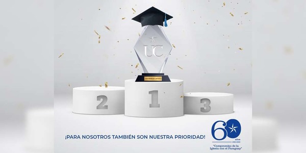 LA UNIVERSIDAD CATÓLICA GALARDONADA CON EL PREMIO TOP OF MIND POR 4TO AÑO CONSECUTIVO.