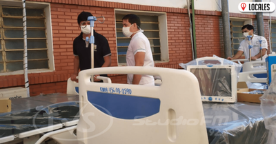 IPS Encarnación recibió cuatro camas de terapia intensiva por parte del Gobierno Nacional
