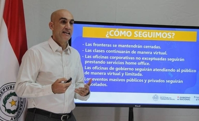 HOY / En "cuarentena inteligente" no se relajarán medidas sanitarias, afirmó Mazzoleni