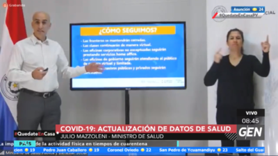 HOY / Conferencia de Prensa, Julio Mazzoleni: Medidas para la cuarentena inteligente