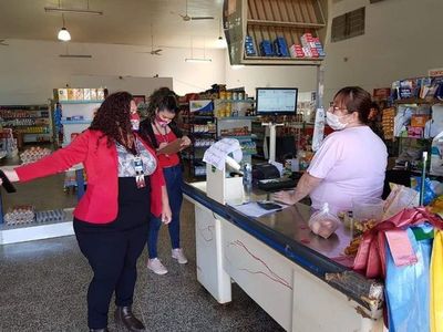 Controles sanitarios en comercios de Hernandarias - ABC en el Este - ABC Color