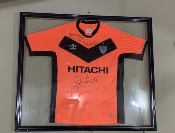 La historia detrás de la camiseta: Nicolás Campisi y el regalo de José Luis Chilavert - Fútbol - ABC Color