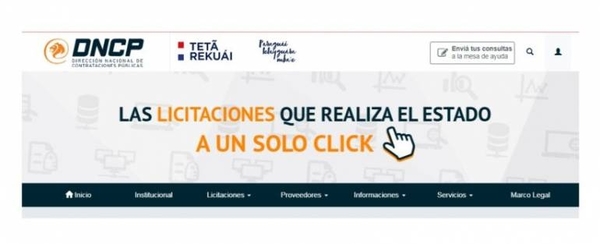 HOY / DNCP: Lanza tienda para compras virtuales de instituciones públicas