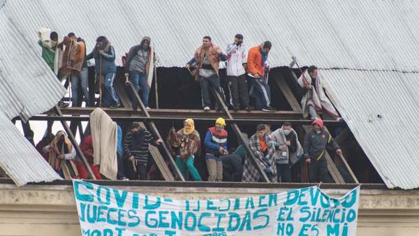 Presos se amotinan en cárcel de Buenos Aires por la pandemia del COVID-19 » Ñanduti