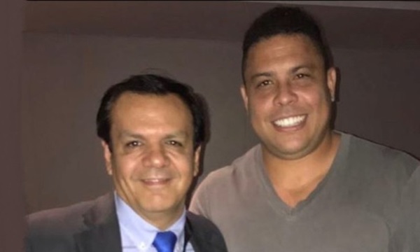 Rubén Darío Da Rosa recordó el día que posó junto a Ronaldo Nazario