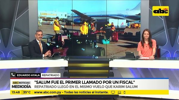 “Fiscala Sosa le llamó a Karim por altavoz” - ABC Noticias - ABC Color