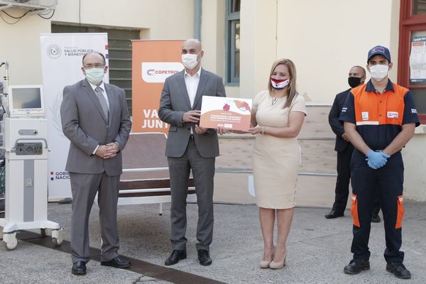 Copetrol donó ventilador pulmonar y 100 camas hospitalarias
