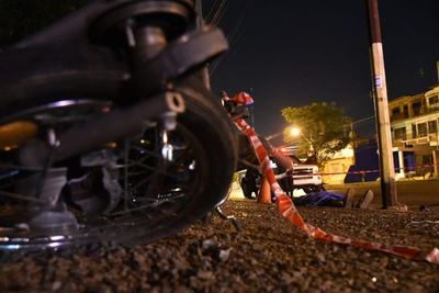 Choque fatal de motociclista contra una columna - Nacionales - ABC Color