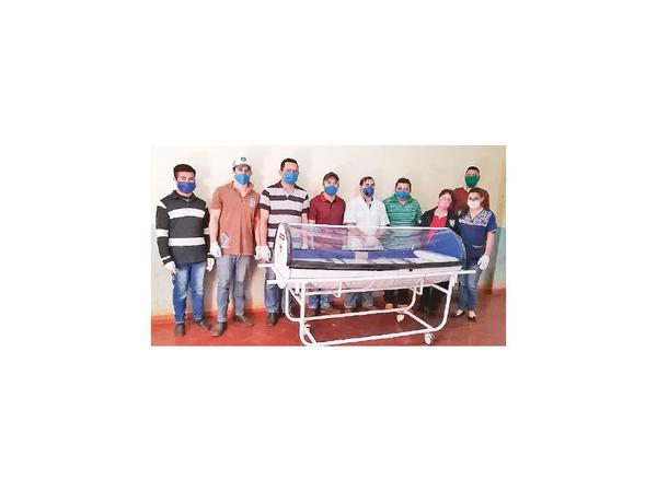 Crean cápsula para trasladar pacientes
