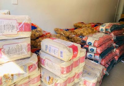 Entregan alimentos donados por HC