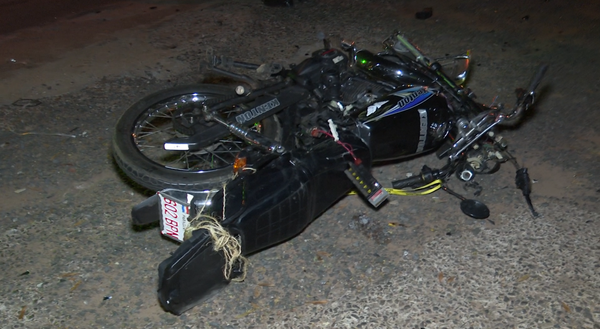 Trágico choque en una calle sin tránsito en Asunción