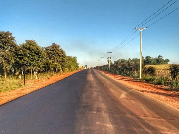 Avanzan las obras de la ruta Vaquería -Nueva Toledo que beneficiará a 17.000 personas - ADN Paraguayo